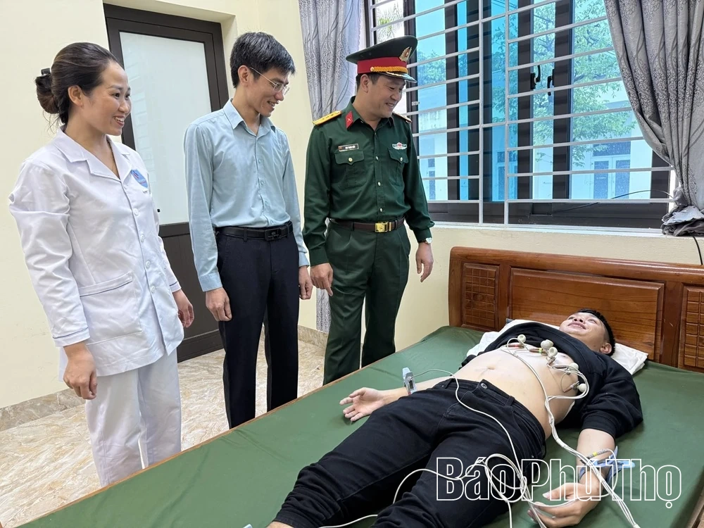 Khám tuyển nghĩa vụ quân sự năm 2026: Chặt chẽ, công bằng, lựa chọn kỹ càng