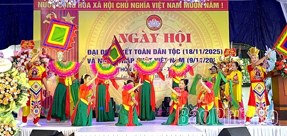 Ngày Hội Đại đoàn kết toàn dân tại thôn Lạc Trung, xã Tề Lỗ