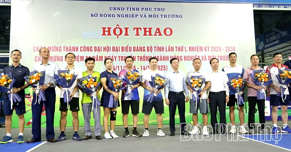 Hội thao mừng ngày truyền thống ngành Nông nghiệp và Môi trường