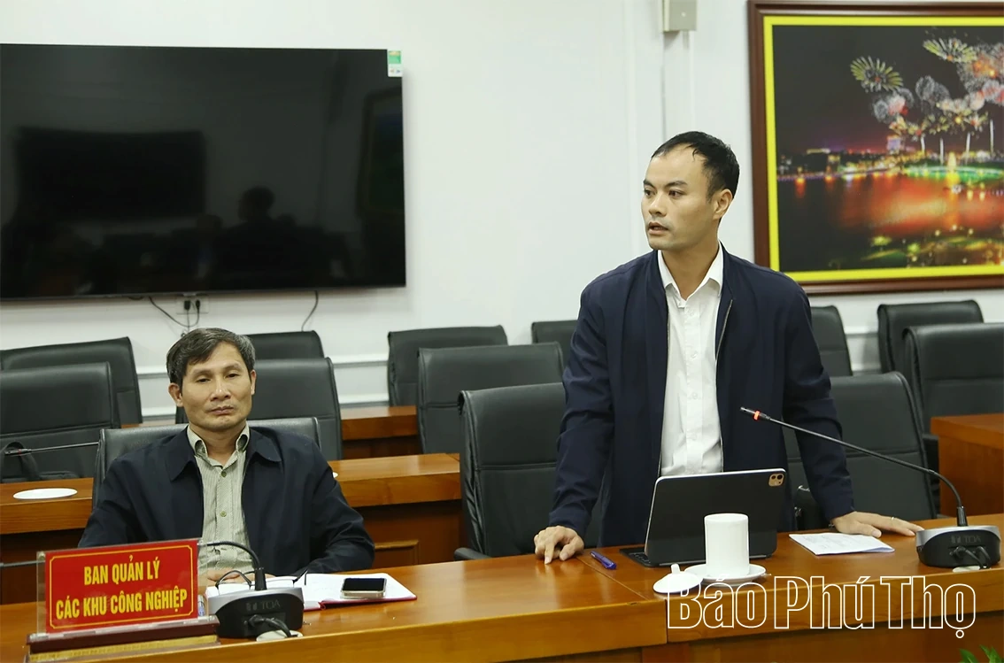 Cho ý kiến về công tác chống buôn lậu, gian lận thương mại và công tác quản lý cụm công nghiệp