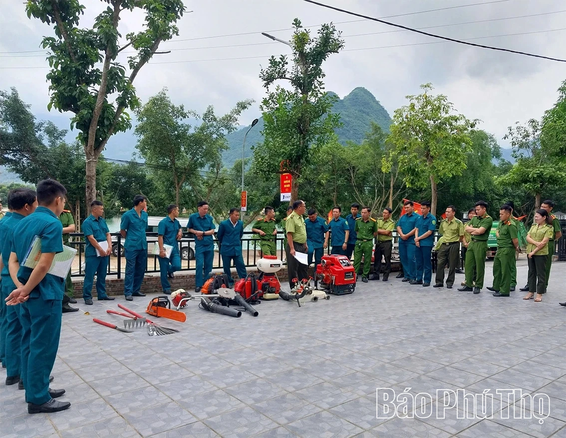 Phát huy vai trò then chốt của cơ sở phòng cháy, chữa cháy rừng