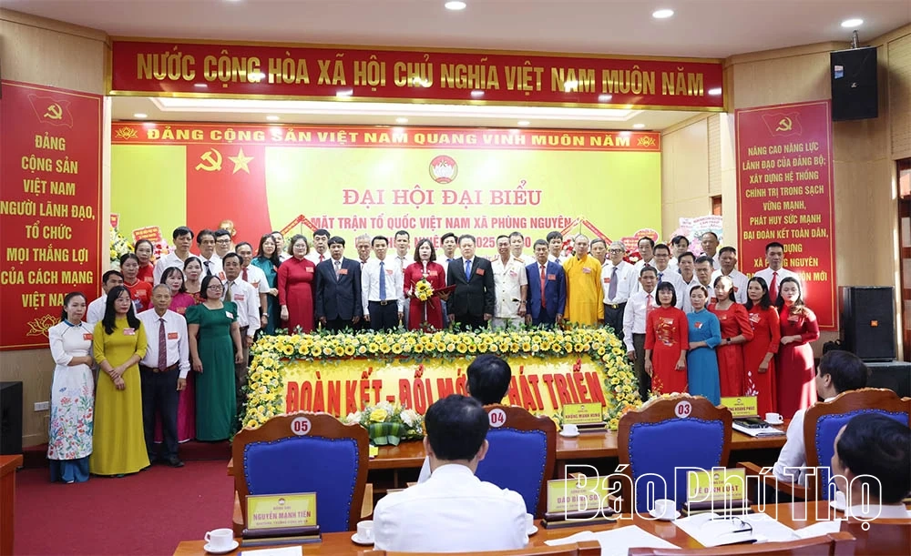 Phú Thọ hoàn thành tổ chức Đại hội đại biểu MTTQ cấp xã, nhiệm kỳ 2025-2030