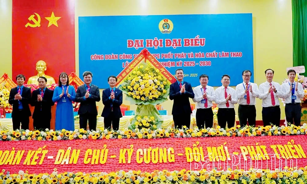 Đại hội Công đoàn Công ty cổ phần Supe phốt phát và Hóa chất Lâm Thao