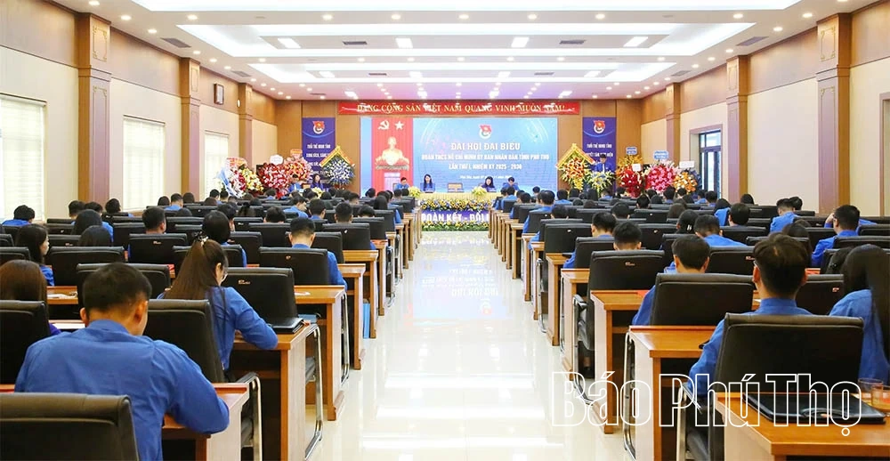 Đại hội đại biểu Đoàn TNCS Hồ Chí Minh UBND tỉnh Phú Thọ lần thứ I, nhiệm kỳ 2025-2030