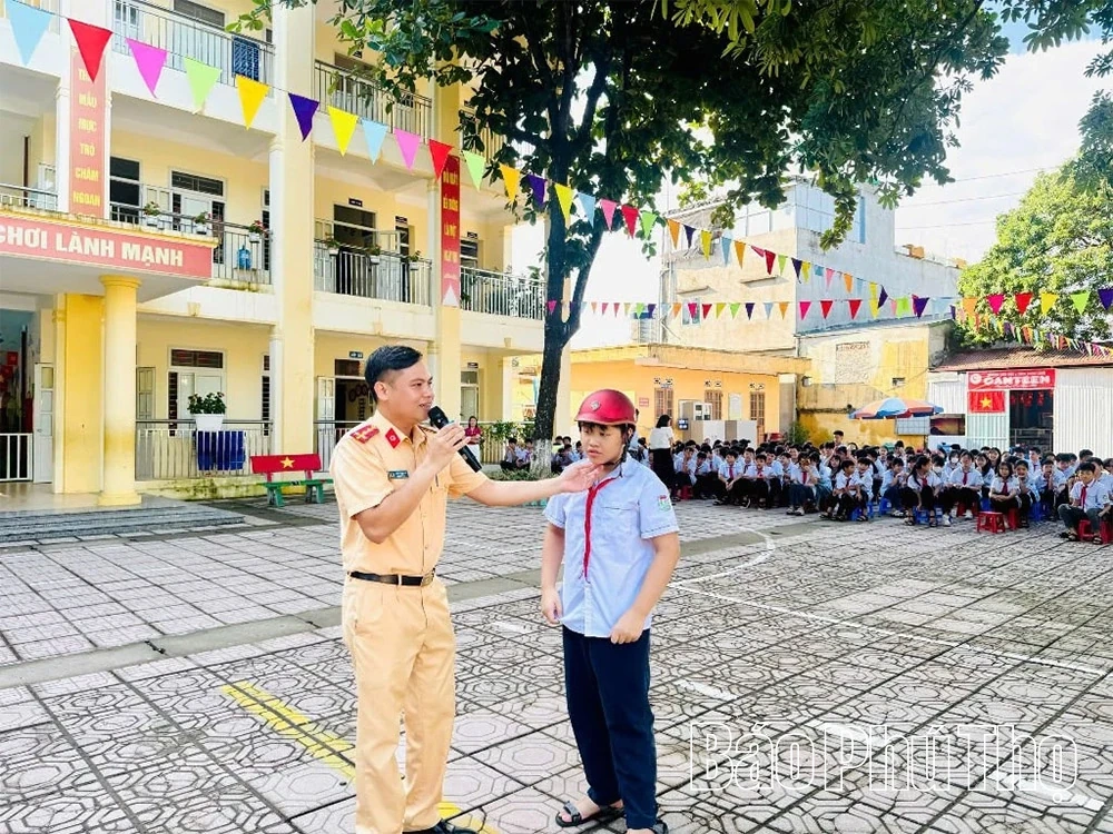 Hiệu quả tuyên truyền an toàn trong giao thông trong trường học