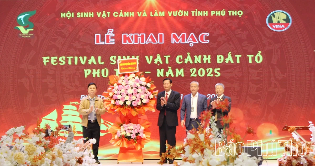 Khai mạc Festival sinh vật cảnh Đất Tổ Phú Thọ - năm 2025