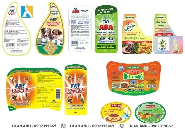 Tạo dấu ấn thương hiệu với dịch vụ in tem nhãn sản phẩm của In An Anh