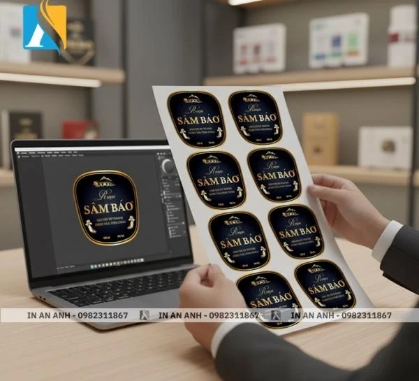 Tạo dấu ấn thương hiệu với dịch vụ in tem nhãn sản phẩm của In An Anh