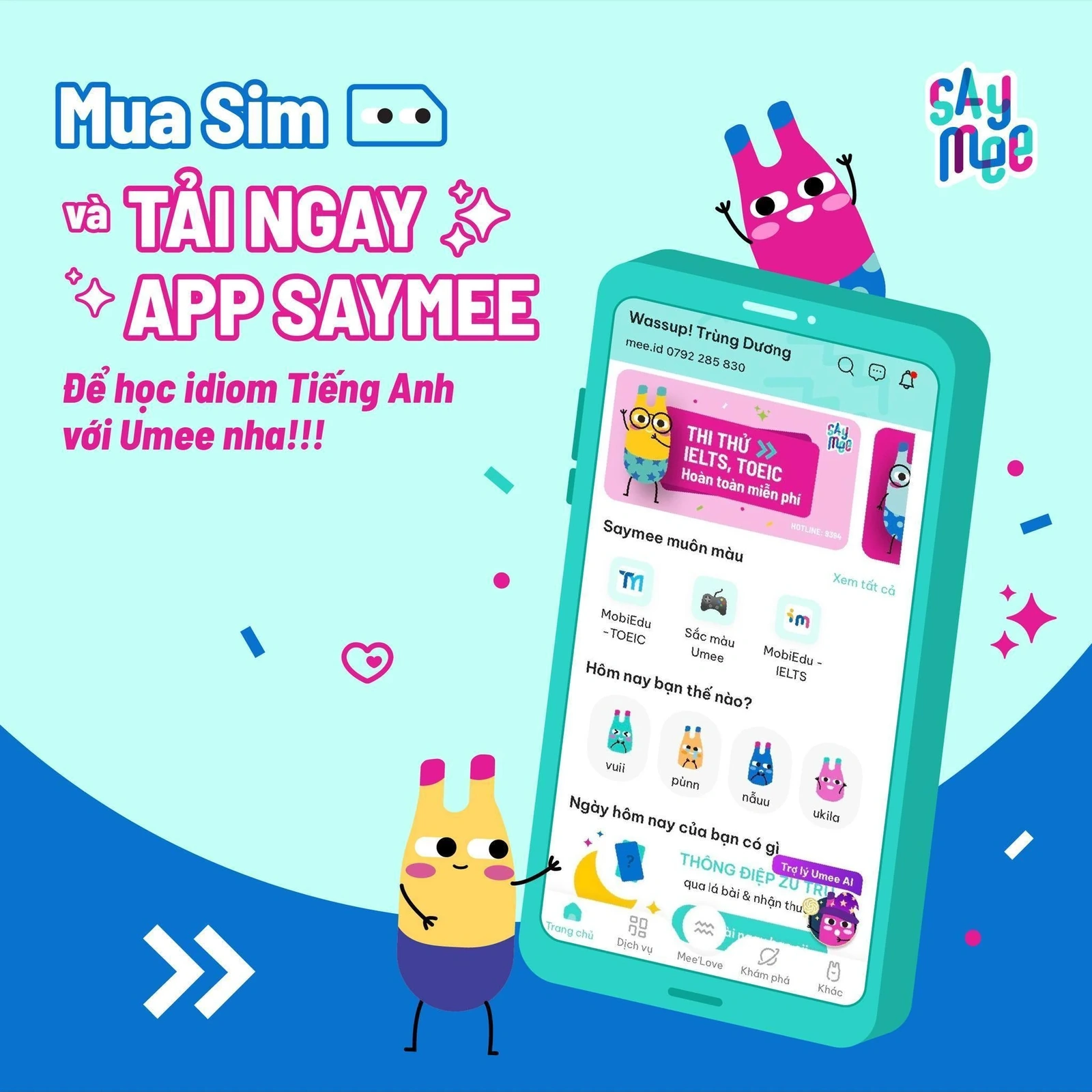 Khám phá hệ sinh thái đa dạng của SIM Saymee - đáp ứng mọi nhu cầu của GenZ