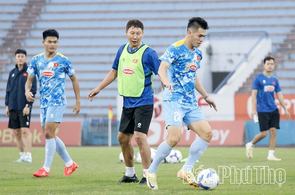 Đội tuyển Việt Nam hội quân tại Phú Thọ chuẩn bị cho Vòng loại Asian Cup 2027