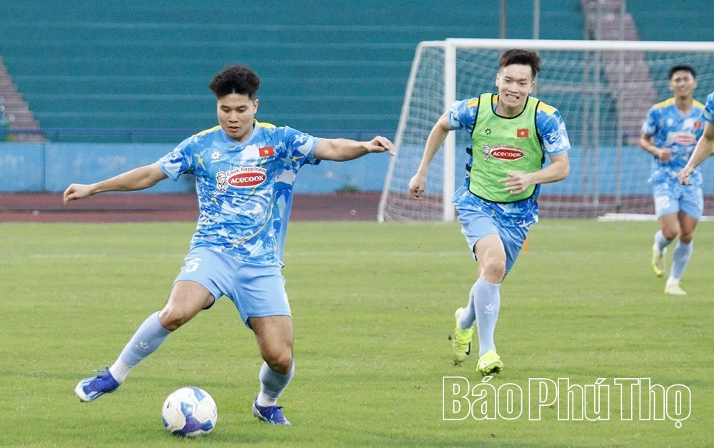 Đội tuyển Việt Nam hội quân tại Phú Thọ chuẩn bị cho Vòng loại Asian Cup 2027