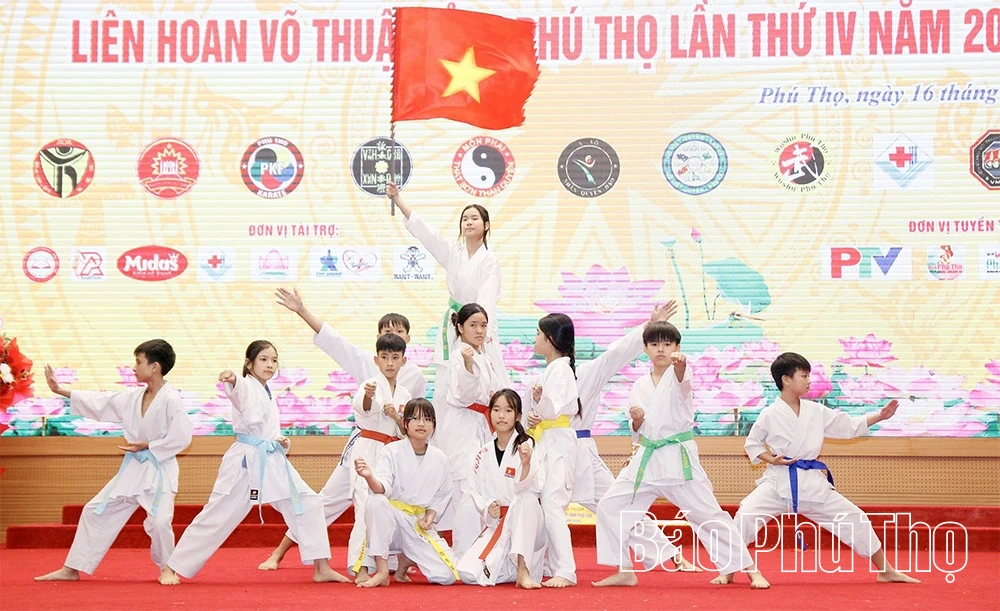 Sôi nổi Liên hoan Võ thuật tỉnh Phú Thọ năm 2025