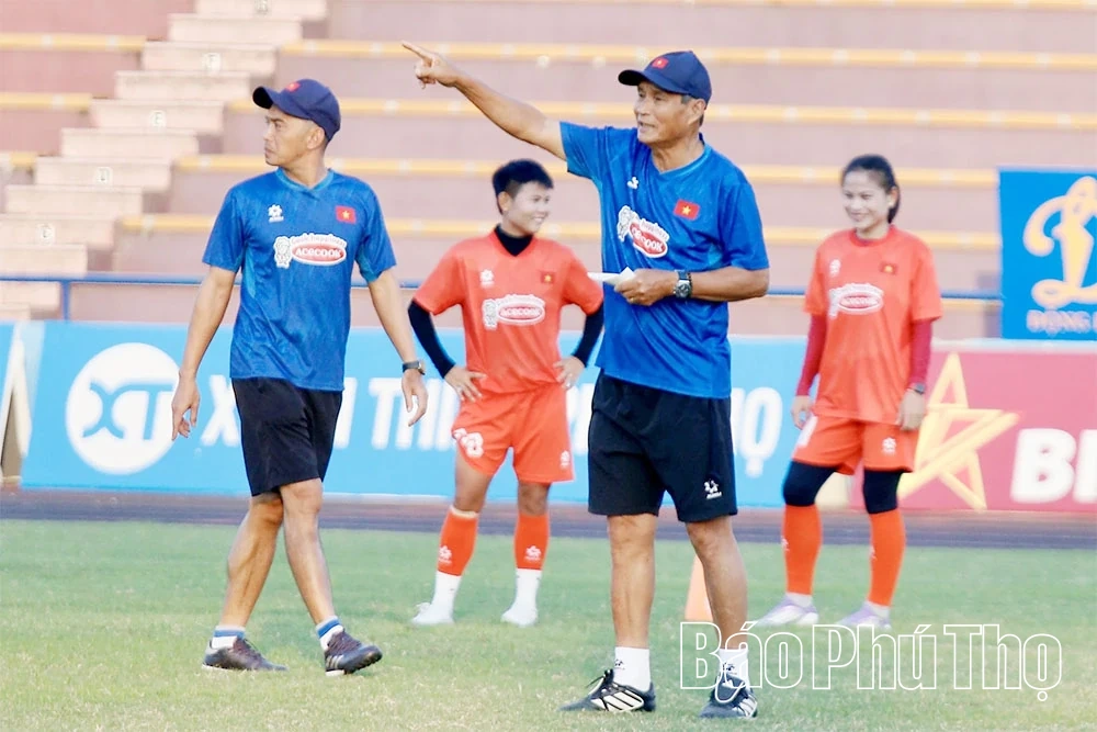 Đội tuyển nữ Việt Nam tập huấn chuẩn bị cho hành trình bảo vệ HCV SEA Games 33