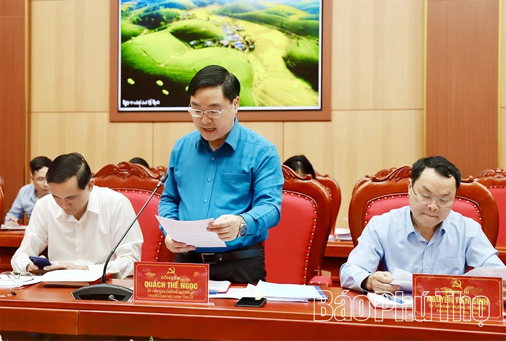 Đẩy mạnh xử lý vi phạm, nâng hiệu quả phòng chống tham nhũng