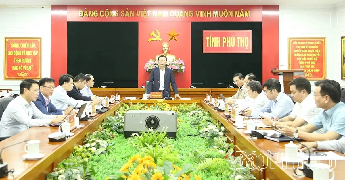 Vice Chairman of Provincial Peoples Committee Quach Tat Liem views some key transport projects