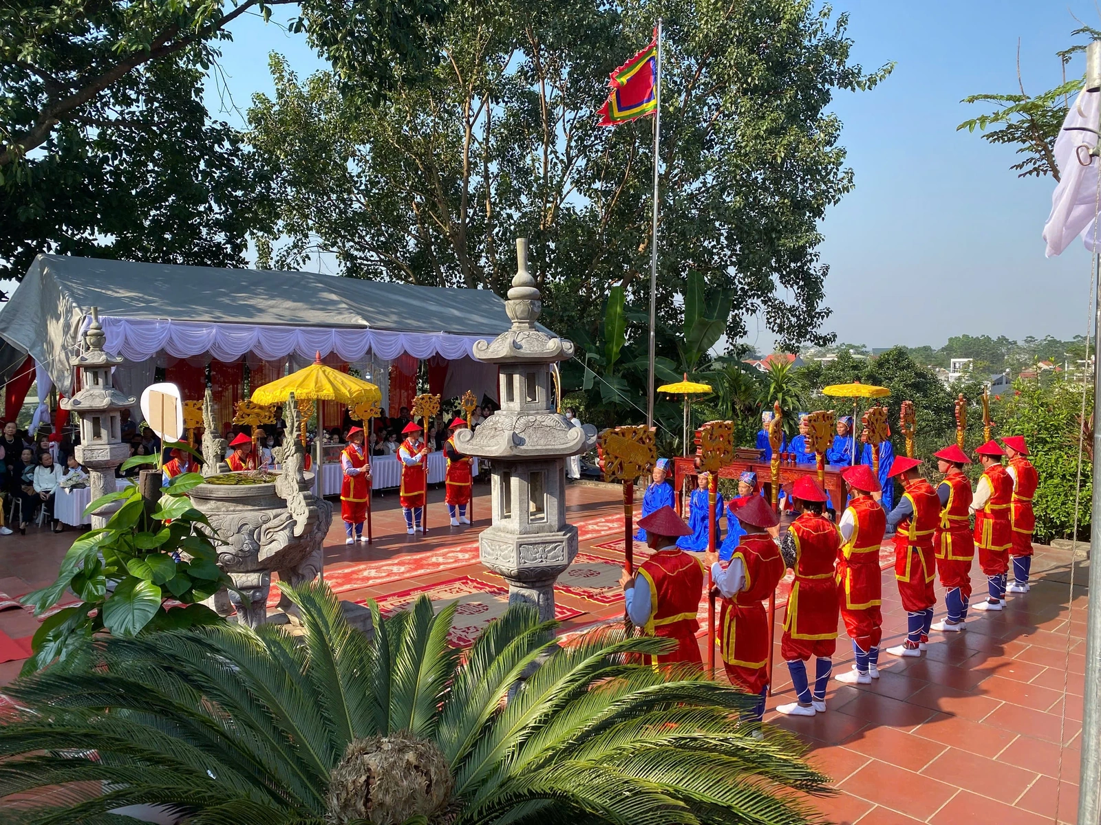 Lễ hội truyền thống và đón Bằng xếp hạng Di tích lịch sử văn hóa cấp tỉnh Đình San Mai