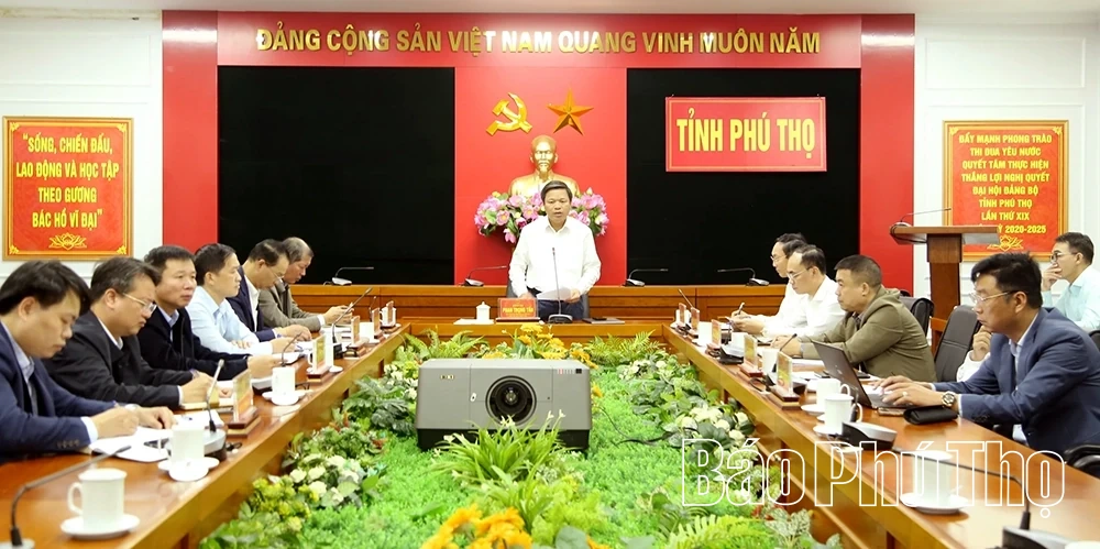 Kịp thời tháo gỡ khó khăn, vướng mắc trong triển khai Dự án đầu tư xây dựng tuyến đường sắt Lào Cai - Hà Nội - Hải Phòng