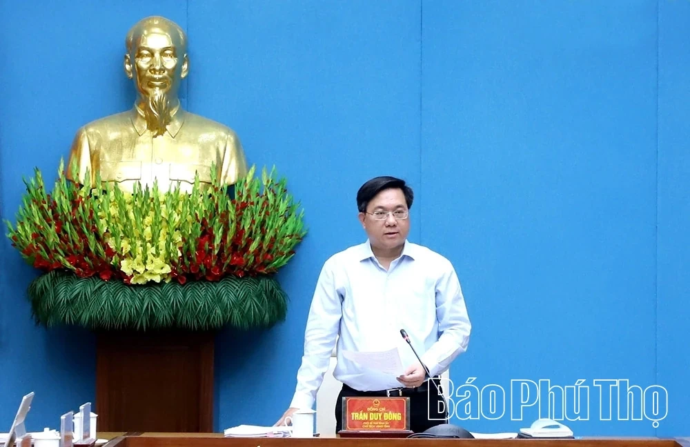 UBND tỉnh họp chuyên đề lĩnh vực tài chính - ngân sách