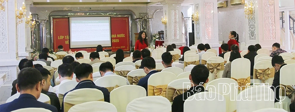 Tập huấn kiến thức quản lý nhà nước về công tác thanh niên năm 2025