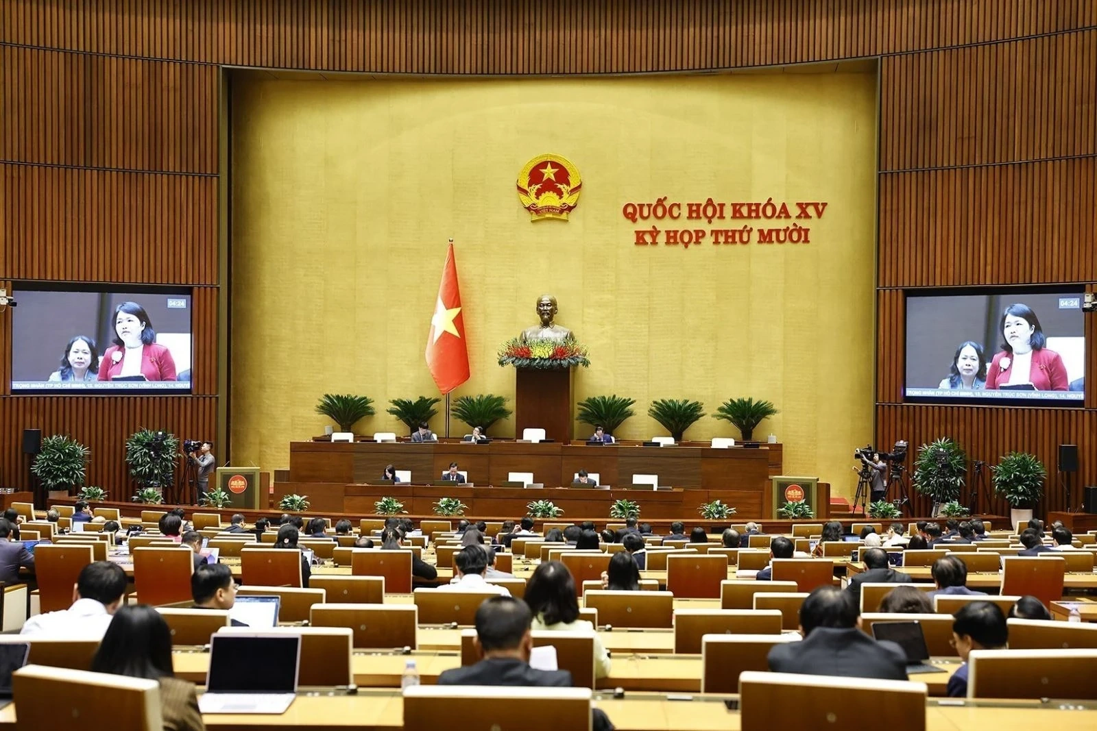 Quốc hội đã thông qua 4 dự án luật liên quan đến lĩnh vực tư pháp