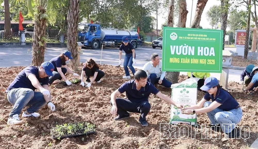 Phát động trồng hoa mừng Xuân Bính Ngọ 2026