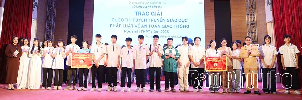 Cuộc thi tuyên truyền giáo dục pháp luật về an toàn giao thông cho học sinh THPT năm 2025