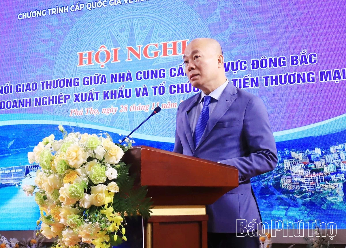 Kết nối giao thương giữa nhà cung cấp khu vực Đông Bắc với các doanh nghiệp xuất khẩu, tổ chức xúc tiến thương mại