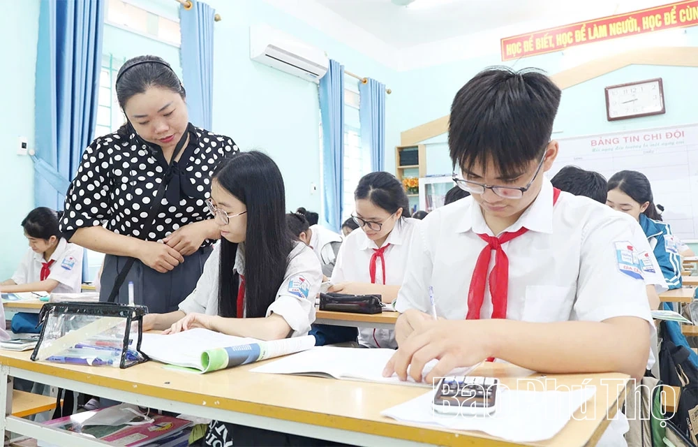 Trường THCS Gia Cẩm nâng cao chất lượng giáo dục