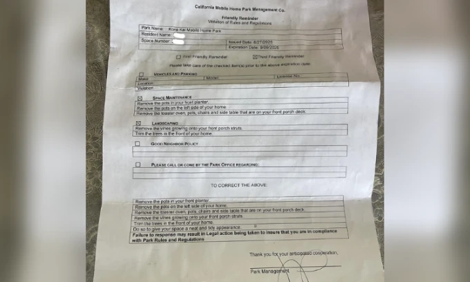 Những người gốc Việt ở quận Cam đối mặt nguy cơ mất chỗ ở