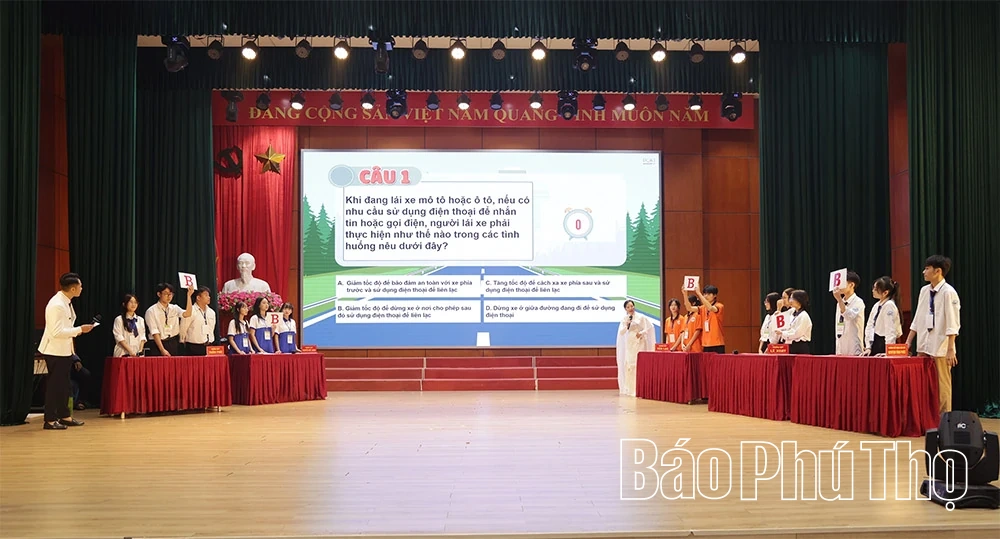 Cuộc thi tuyên truyền giáo dục pháp luật về an toàn giao thông