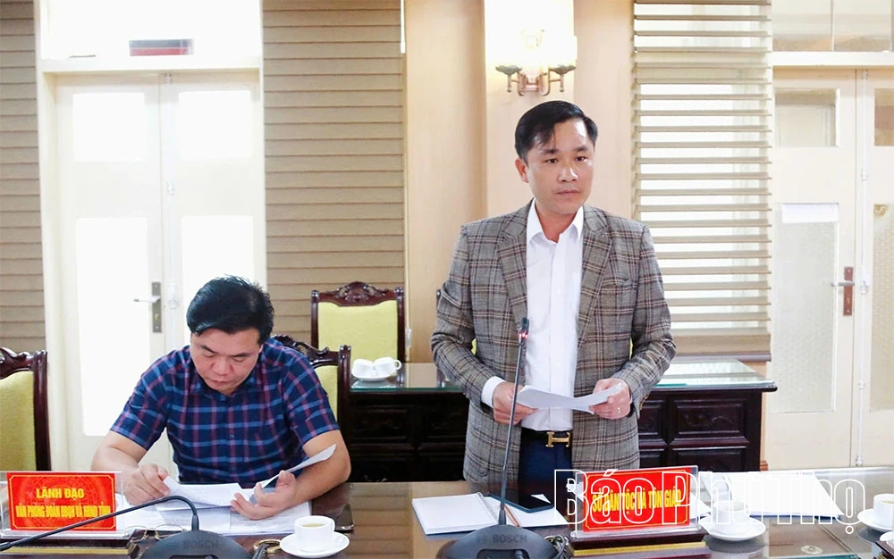 Ban Dân tộc, HĐND tỉnh thẩm tra báo cáo