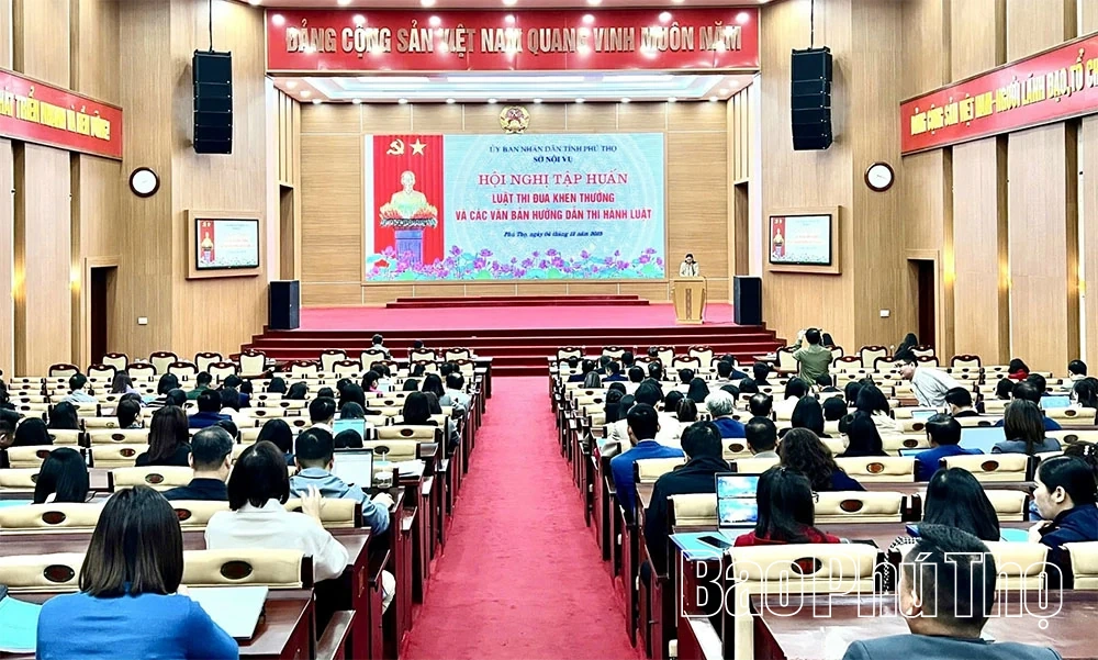 Tập huấn nghiệp vụ công tác thi đua, khen thưởng năm 2025