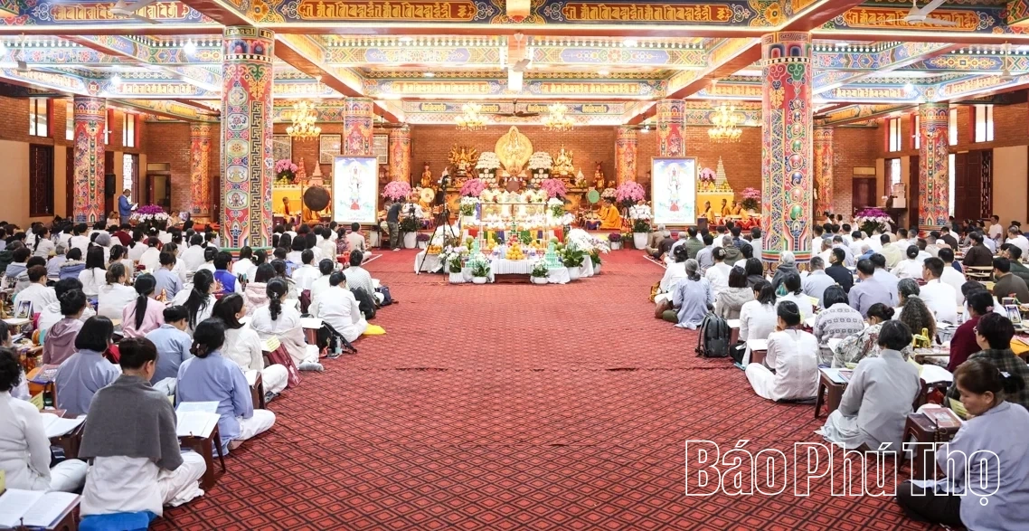 Đoàn phật giáo Drukpa Ấn Độ hoạt động tôn giáo tại chùa Quế Lâm