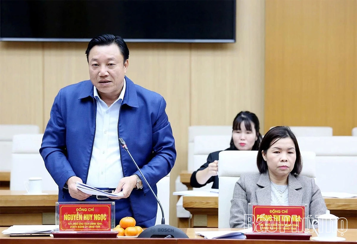 Hội nghị kiểm điểm tập thể và cá nhân Ban Thường vụ Đảng ủy UBND tỉnh năm 2025