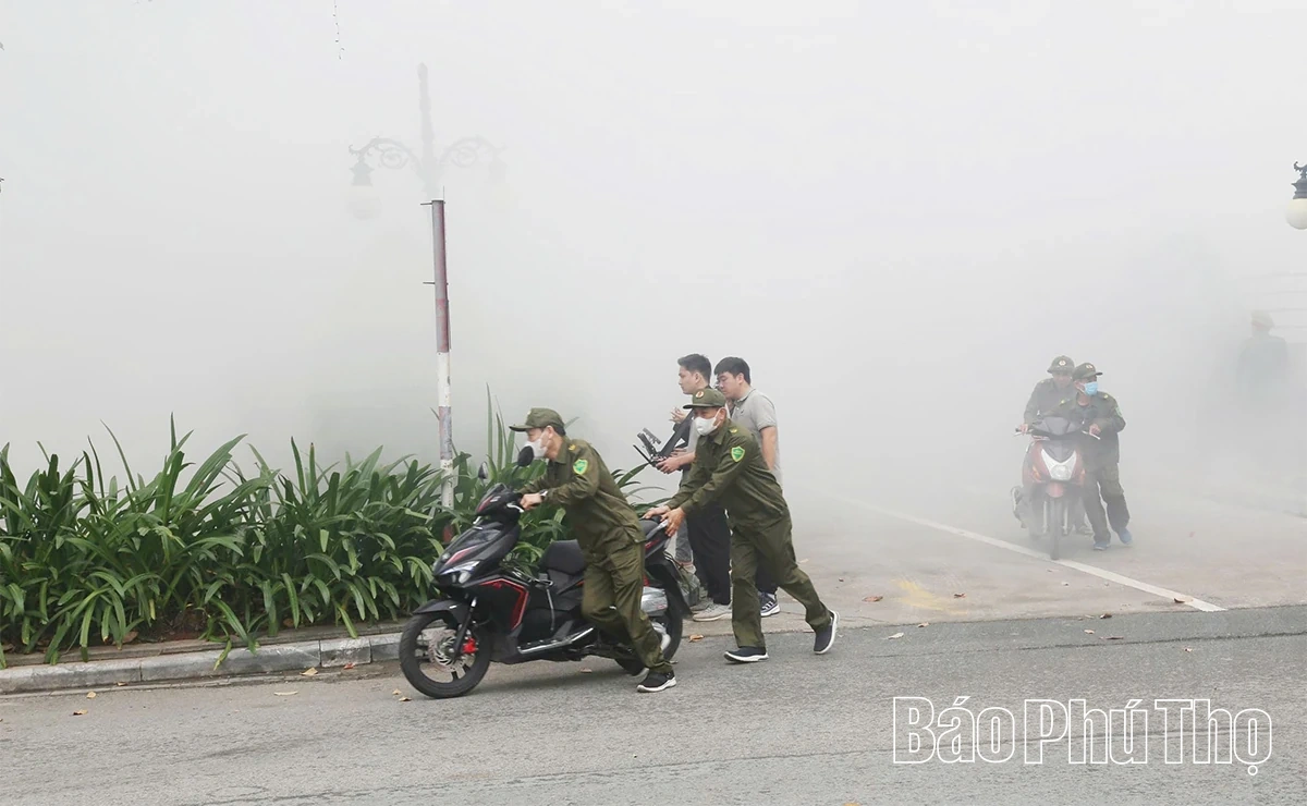 Thực tập phương án chữa cháy và cứu nạn, cứu hộ cấp tỉnh