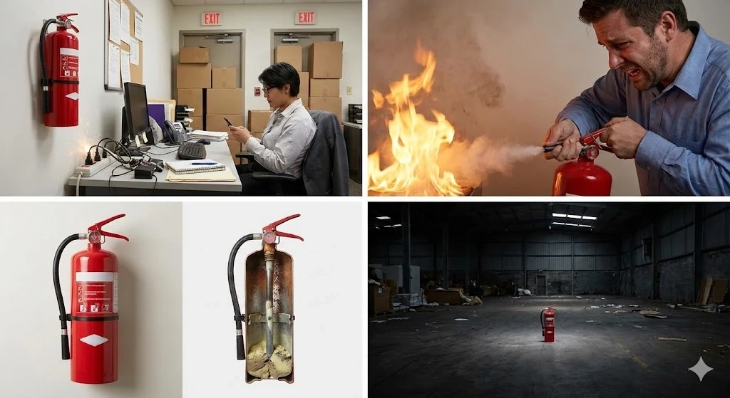 Bình chữa cháy giả: Khi cảm giác an toàn trở thành ảo giác nguy hiểm