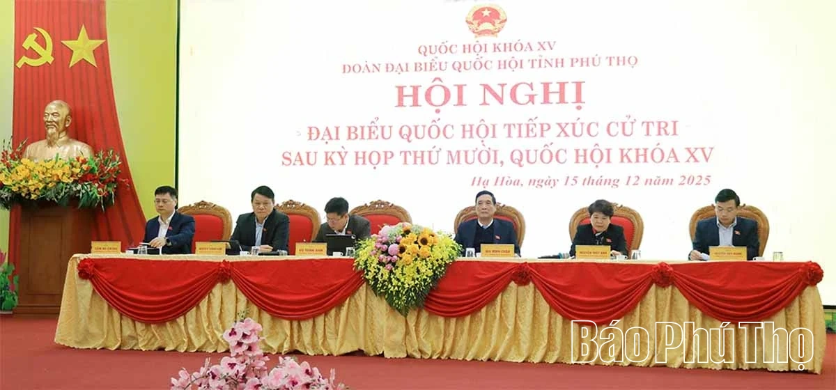 Đoàn Đại biểu Quốc hội tỉnh tiếp xúc cử tri sau Kỳ họp thứ 10, Quốc hội khóa XV