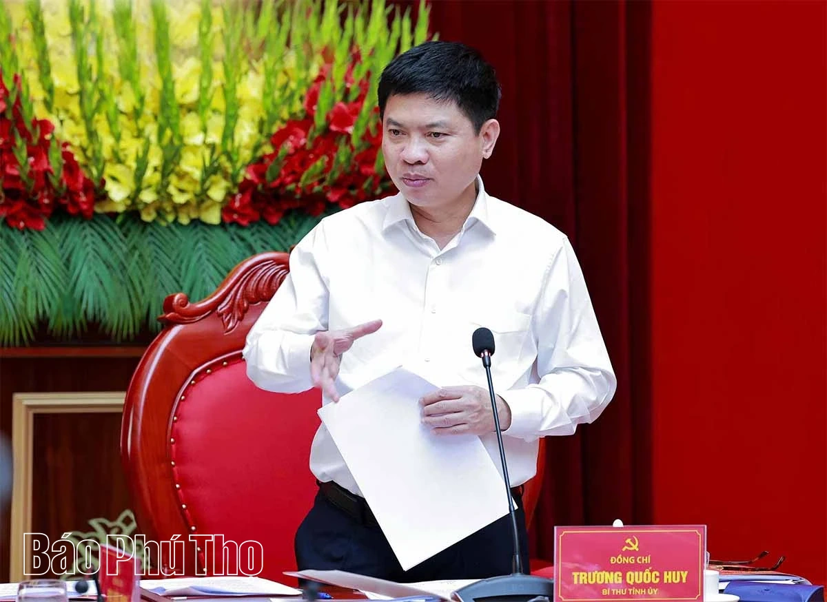 Thường trực Tỉnh ủy cho ý kiến vào một số nội dung quan trọng