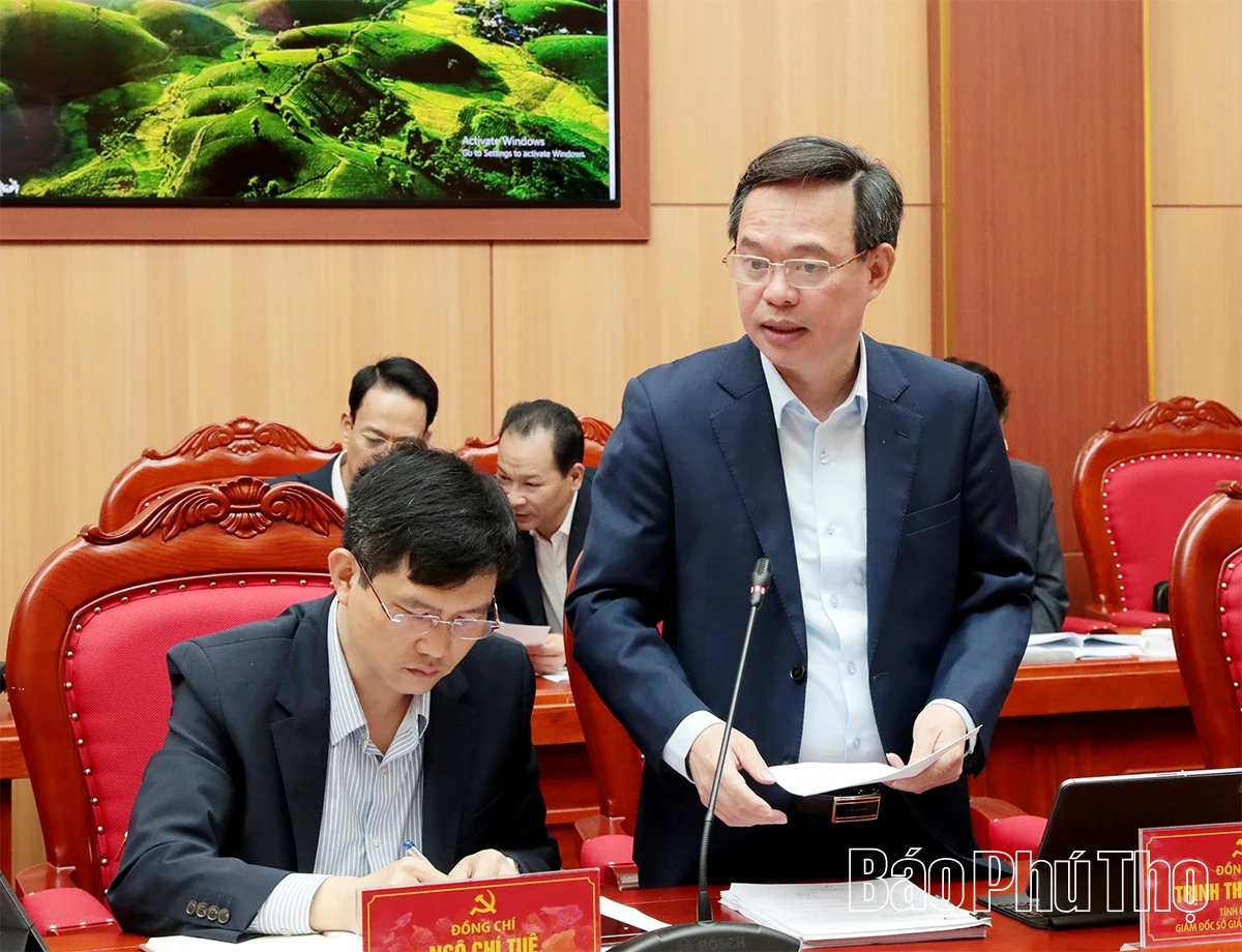 Thường trực Tỉnh ủy cho ý kiến một số nội dung quan trọng