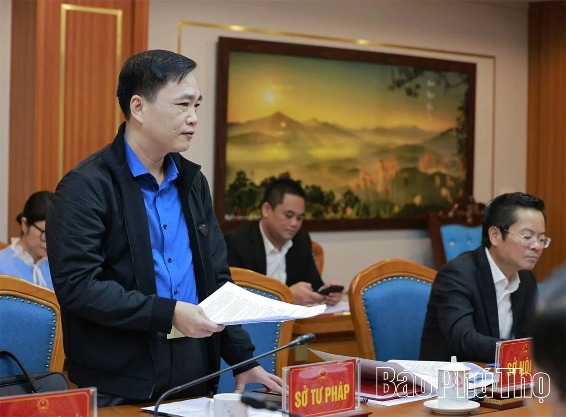 Phó Chủ tịch UBND tỉnh Nguyễn Khắc Hiếu làm việc với Sở Giáo dục & Đào tạo và Trường Đại học Hùng Vương