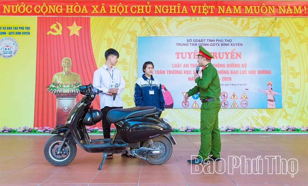 Nâng cao nhận thức pháp luật cho thanh, thiếu niên