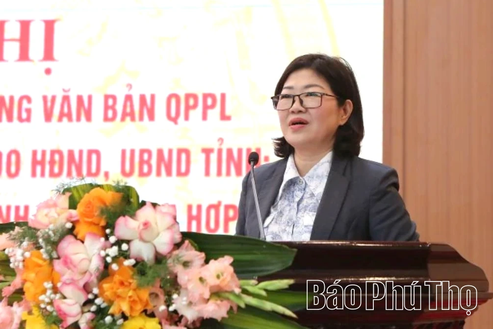 Phú Thọ dẫn đầu cả nước về rà soát, xử lý, ban hành văn bản quy phạm pháp luật