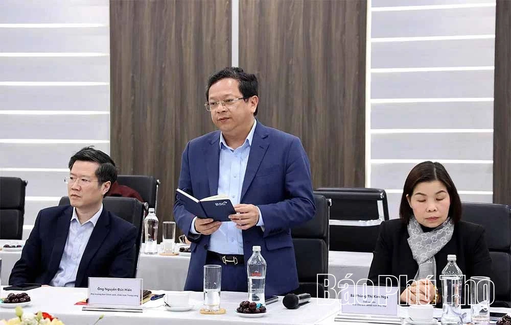 Đoàn công tác của Ban Chính sách, chiến lược Trung ương khảo sát tại Công ty Honda Việt Nam và Tập đoàn CNCTech