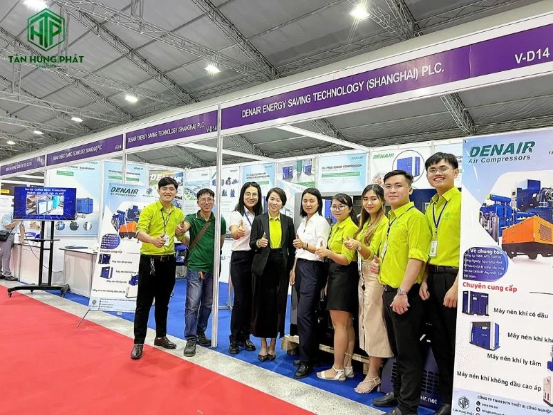 Vì sao doanh nghiệp nên chọn máy nén khí trục vít Tân Hưng Phát cho sản xuất lâu dài?