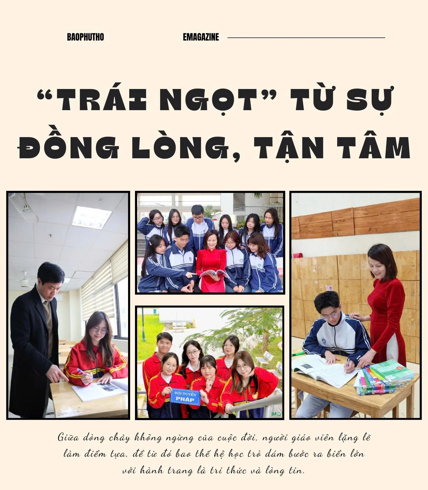 “Trái ngọt” từ sự đồng lòng, tận tâm