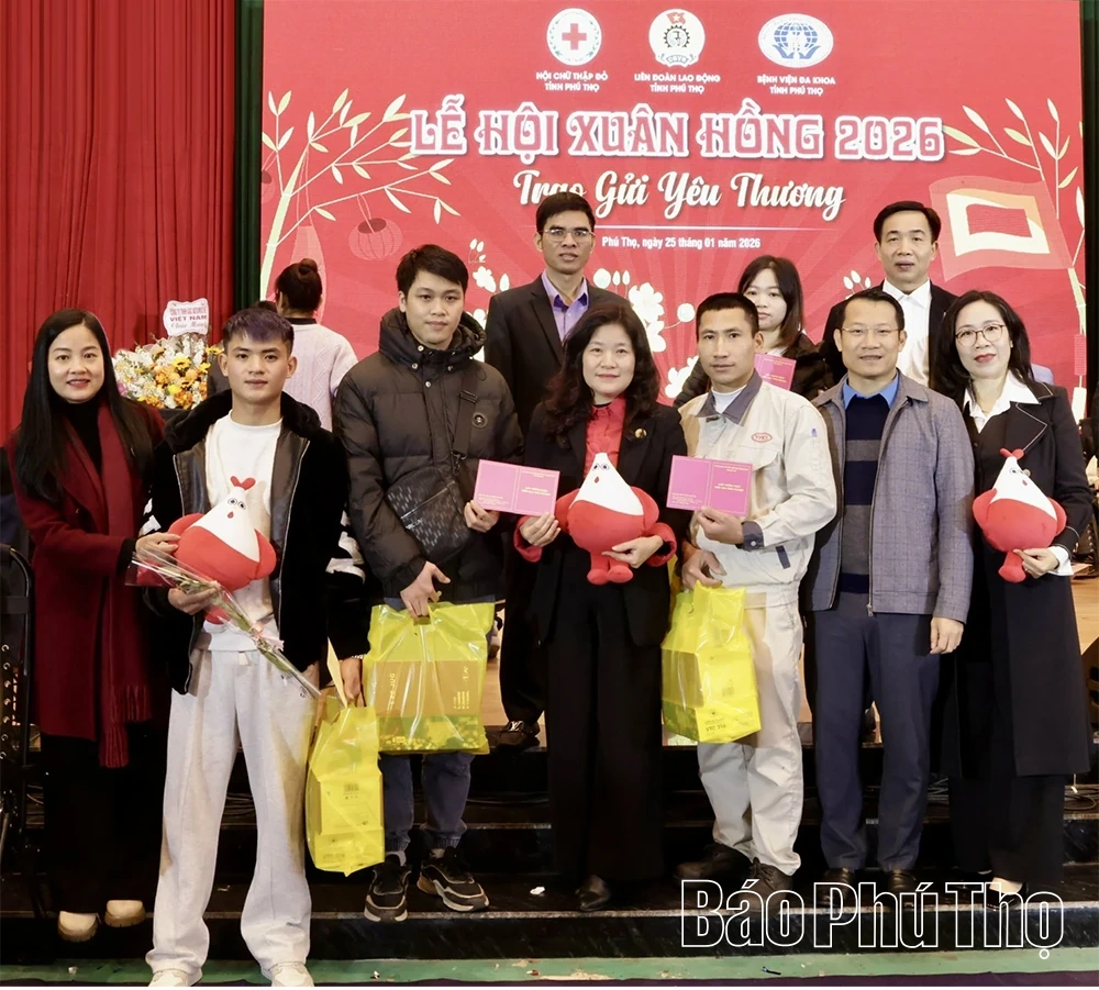 Công nhân, người lao động khu vực Vĩnh Phúc hiến 288 đơn vị máu an toàn