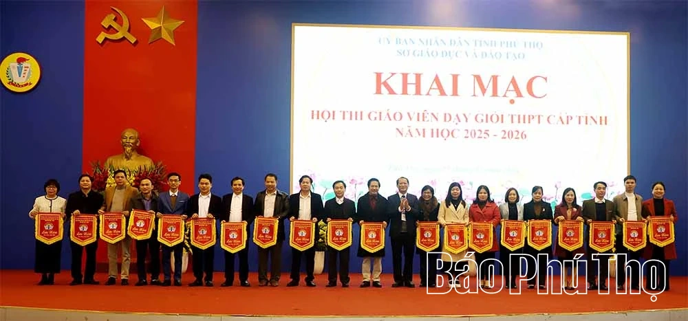 Khai mạc Hội thi giáo viên dạy giỏi THPT cấp tỉnh năm học 2025-2026