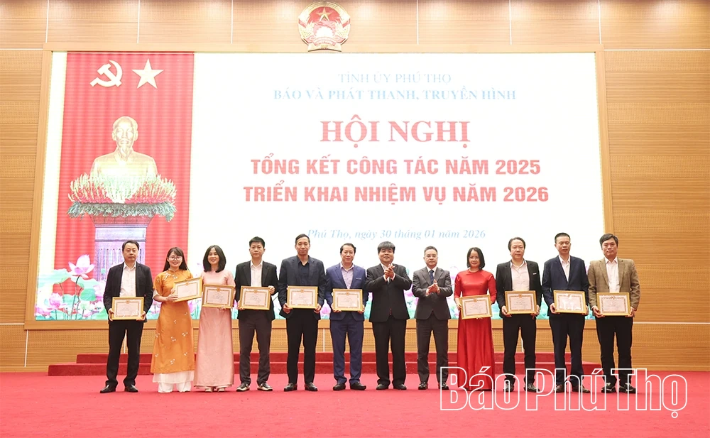 Báo và phát thanh, truyền hình Phú Thọ triển khai nhiệm vụ năm 2026