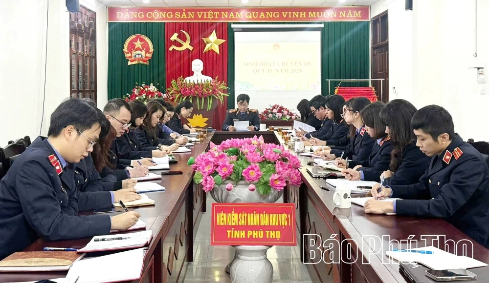 Xứng danh lá cờ đầu ngành Kiểm sát