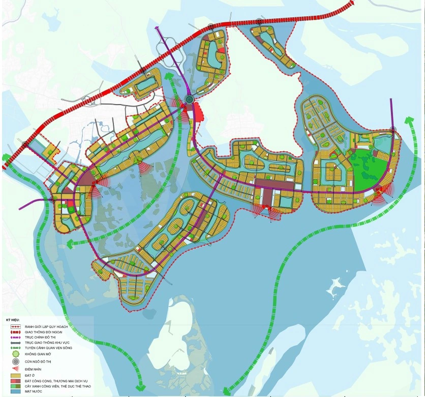 Mặt bằng Vinhomes Hạ Long Xanh - Vinhomes Global Gate Hạ Long